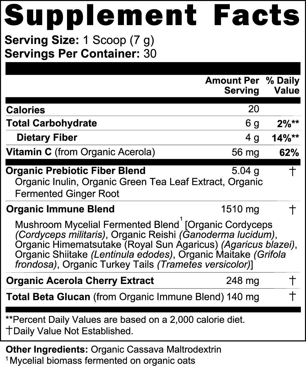 LifeSpring Mushroom Blend Powder